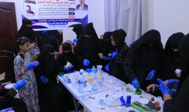 انتقالي وادي وصحراء حضرموت يختتم دورتين تدريبيتين في الصناعات الحرفية