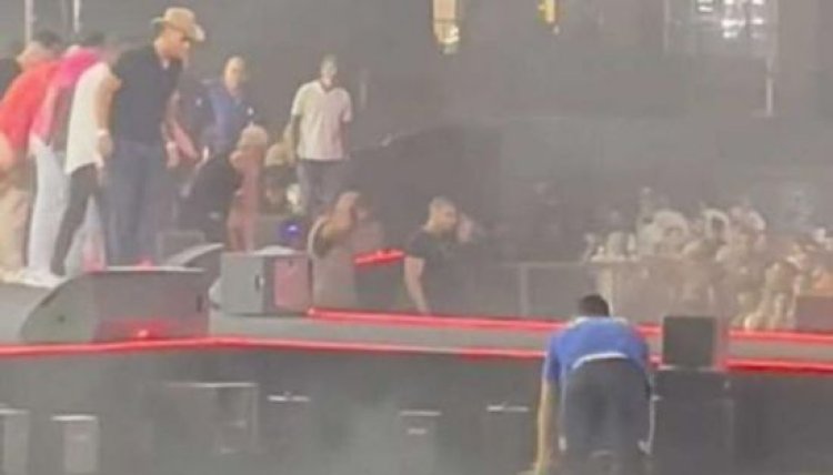 وفاة وإصابات في انفجار مفاجئ بحفل محمد رمضان في الساحل الشمالي