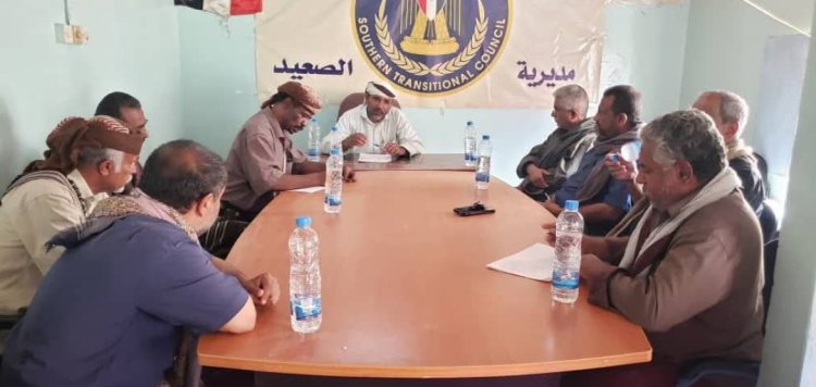 تنفيذية انتقالي الصعيد تعقد اجتماعها الدوري لشهر يوليو