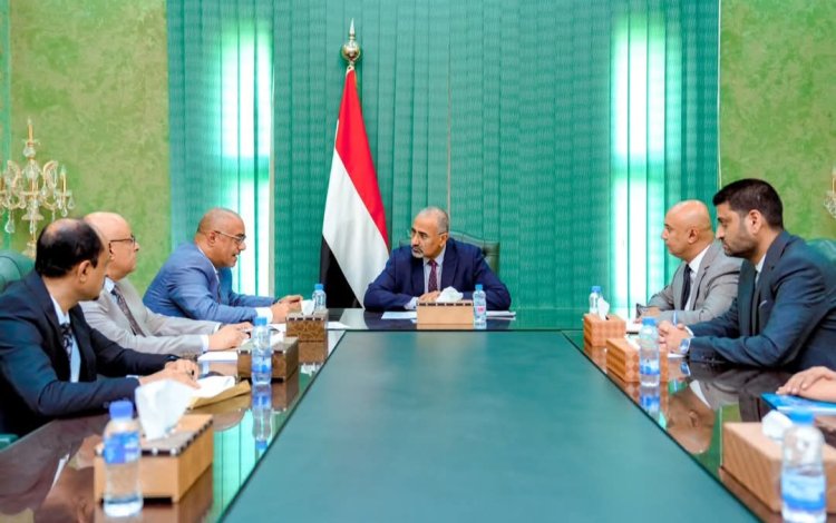 الرئيس الزُبيدي يشدد على أهمية النهوض بقطاع الاتصالات وفق رؤية استراتيجية حديثة