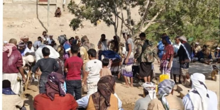 انتقالي أحور يشيّع جثمان الفقيد محمد أحمد قطيش