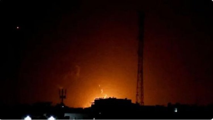 أحزمة نارية كثيفة جراء قصف الاحتلال حي الزيتون بغزة