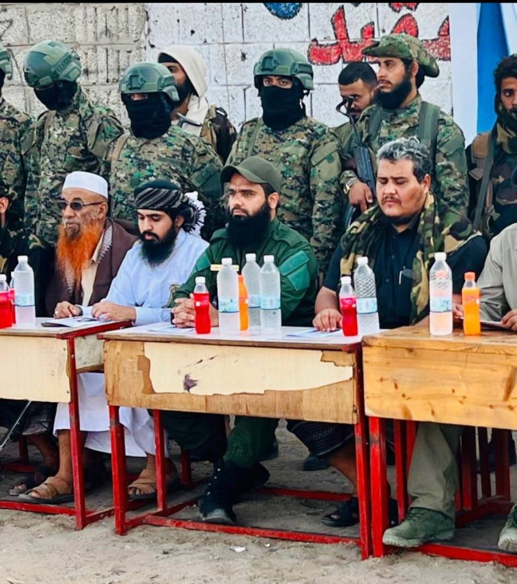 مدير مكافحة المخدرات بقوات الحزام الأمني يشارك في فعالية توعوية بمخاطر المخدرات بلحج