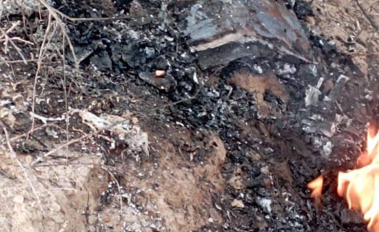 الفريق الهندسي باللواء الثالث دعم وإسناد يبطل عبوة ناسفة زُرعت على الطريق الدولي بمفرق القوز شرق مودية