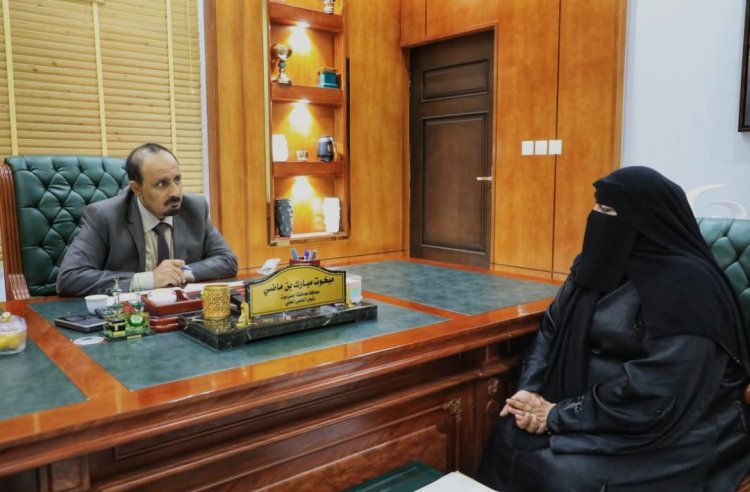 محافظ حضرموت يبحث  التحضيرات لتدشين الدراسة بمركز المكلا للتوحد للعام الدراسي الجديد