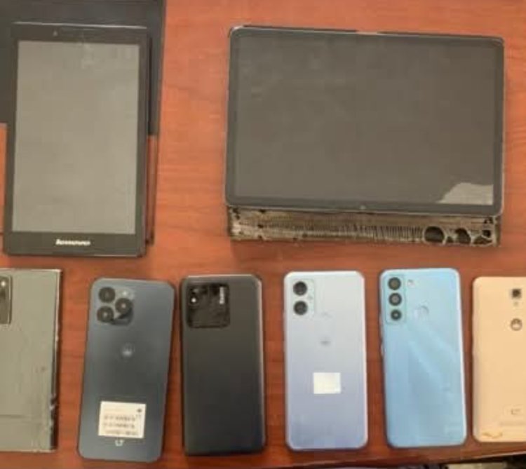 أمن مديرية المكلا متمثلة بمركز شرطة فوة يلقي القبض على شخص متخصص بسرقة الجوالات