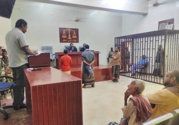 المحكمة العسكرية بالمنطقة العسكرية الثانية تغلق باب المرافعات في قضية استشهاد المساعد أول بلواء النخبة الحضرمي "بارجاش"  وتحجز القضية للحكم