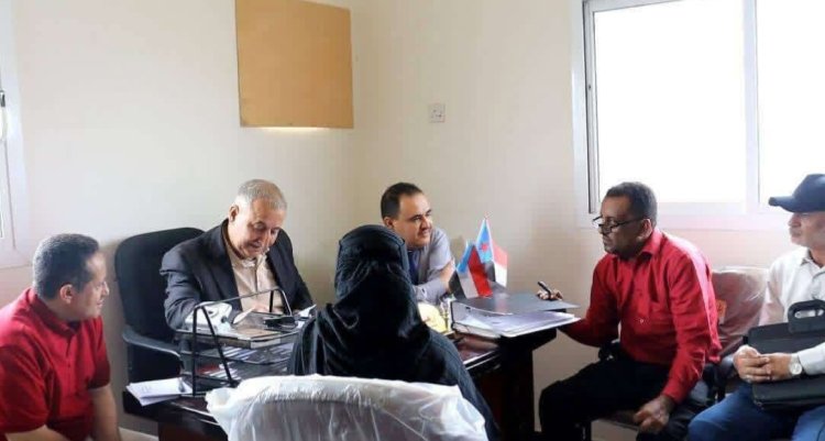 فريق التوجيه والرقابة الرئاسي يطلع على نشاط مديري إدارات الهيئة التنفيذية لانتقالي لحج