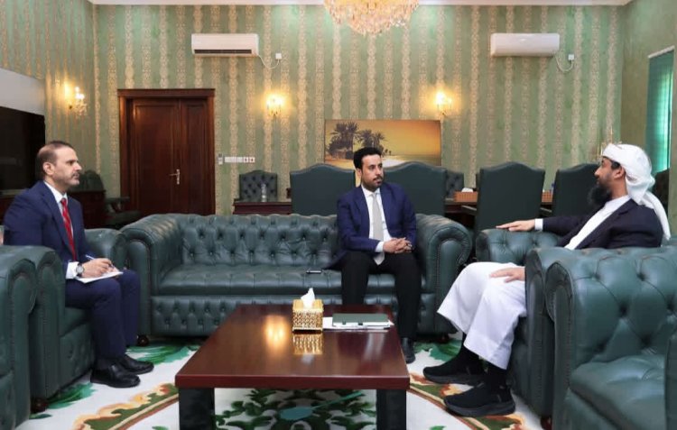 المحرّمي يبحث مع رئيس هيئة التشاور مستجدات الأوضاع وتنسيق الجهود