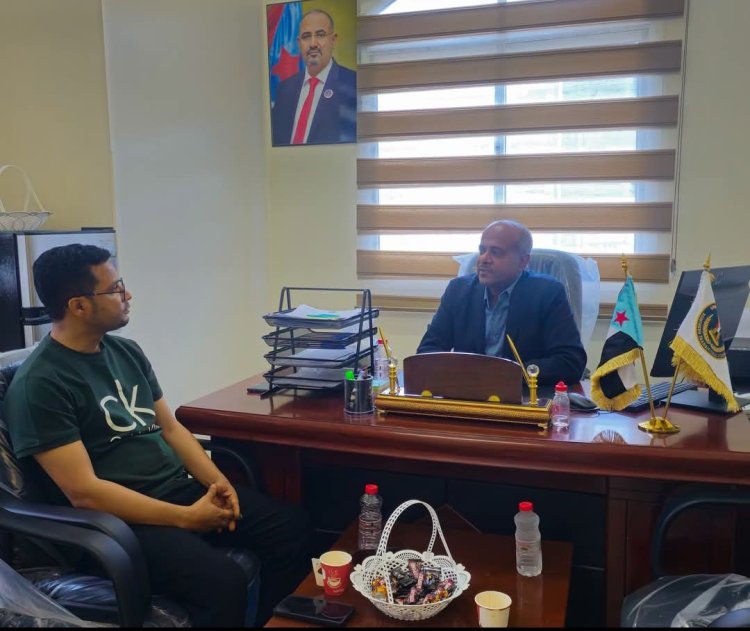 الخليفي يطّلع على أوضاع الشباب والرياضة بوادي حضرموت ويؤكد على أهمية التنسيق المشترك