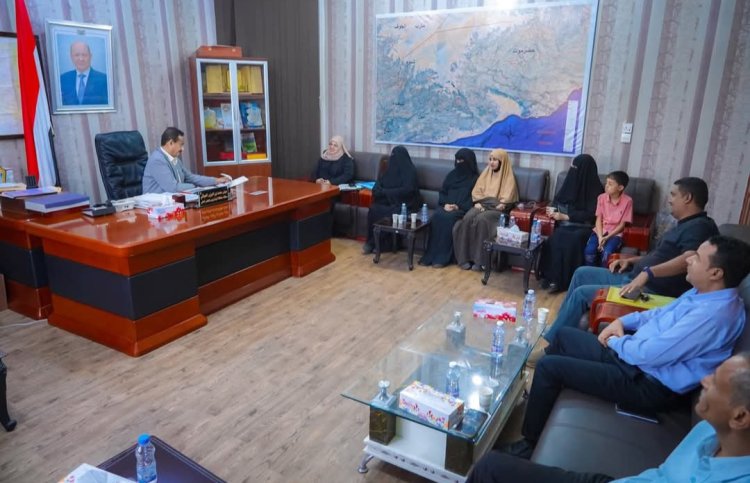 محافظ شبوة يبحث مع صندوق تنمية المهارات تنفيذ مشاريع نوعية لرفع قدرات الكوادر الإدارية والشباب