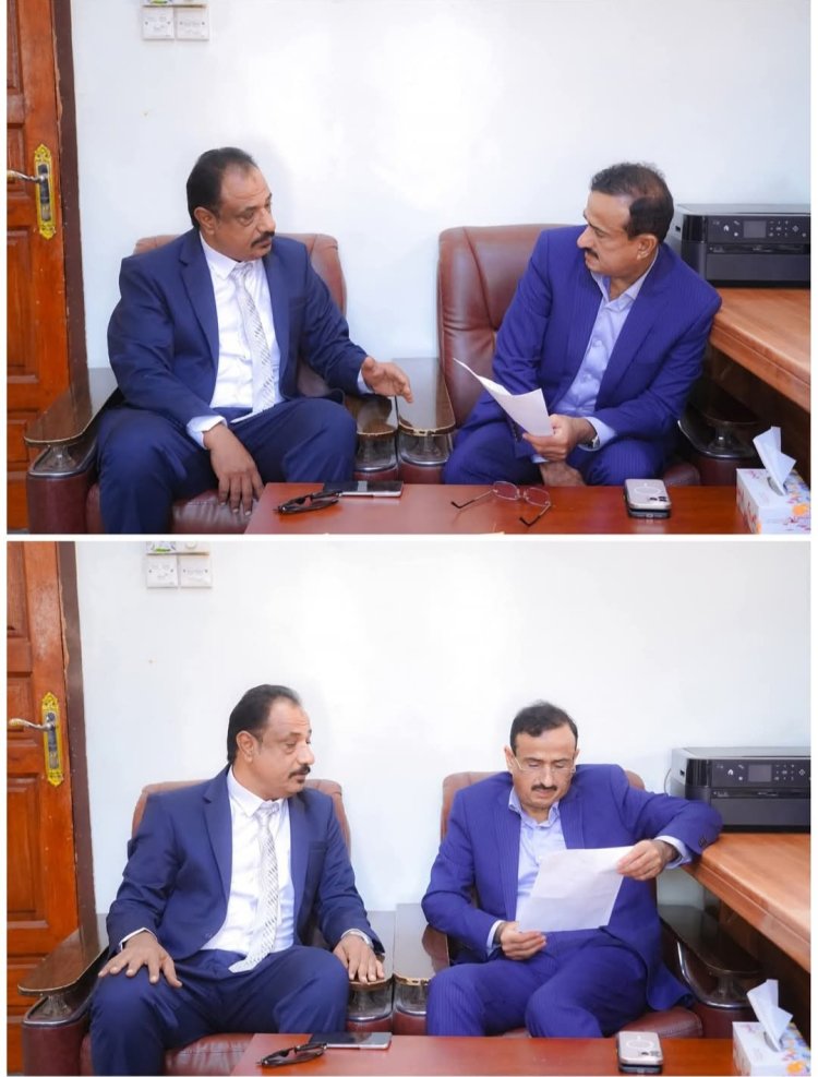 محافظ شبوة يطلع على الأوضاع والمتطلبات الخدمية بمديرية جردان