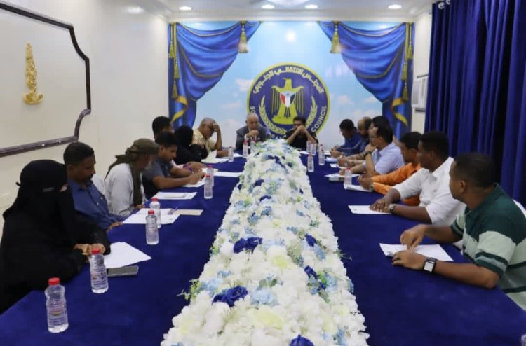 تنفيذية انتقالي حضرموت تناقش الأوضاع الاقتصادية والسياسية بالمحافظة