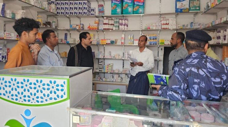 السلطة المحلية بساه تنفذ حملة ميدانية للرقابة على الصيدليات والمختبرات الطبية