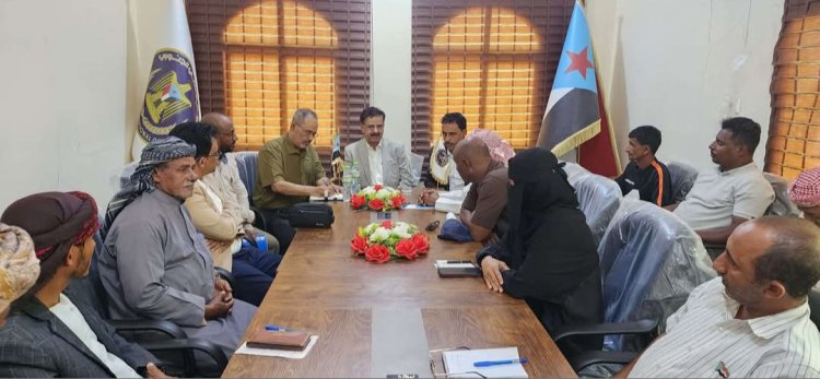 تنفيذية انتقالي سقطرى تناقش الأوضاع الاقتصادية والخدمية بالمحافظة