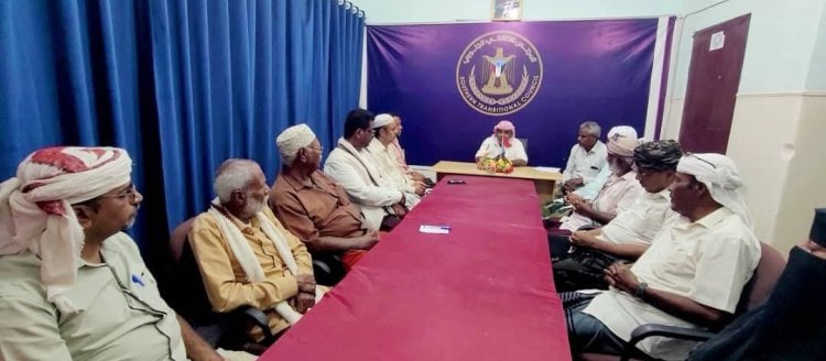 تنفيذية انتقالي تريم تناقش تقارير الأداء والقضايا التنظيمية المتعلقة بسير العمل