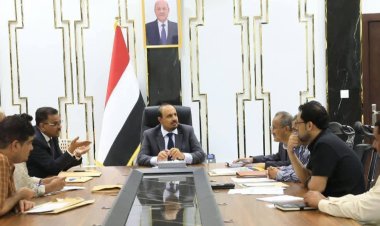 المحافظ بن ماضي يطلع على التحضيرات الجارية لعقد مؤتمر إطلاق خطة التنمية الاقتصادية والاجتماعية لمحافظة حضرموت 2025 - 2029