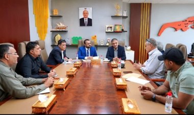 اجتماع مشترك بعدن يناقش معالجة مشكلة الوادي الكبير ومخاطر الصخور