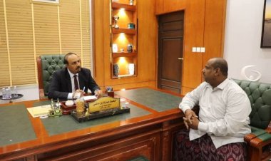 محافظ حضرموت يطلع على الأوضاع العامة لمديرية يبعث