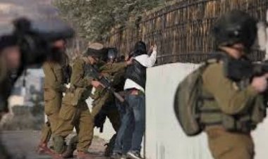 حملة اعتقالات إسرائيلية واسعة في قرية فلسطينية