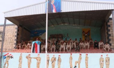 انتقالي الضالع ينفذ محاضرة توعوية لضباط وأفراد اللواء الأول صاعقة