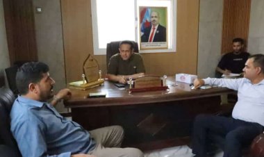 رئيس تنفيذية انتقالي لحج يطلع على الأوضاع الاقتصادية والأمنية في مديرية الحد