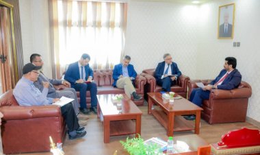 نائب وزير النقل يستقبل سفير الاتحاد الاوروبي الجديد لدى بلادنا