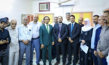 الأمين العام يشرف على مراسم تسليم مهام رئيس هيئة الأراضي