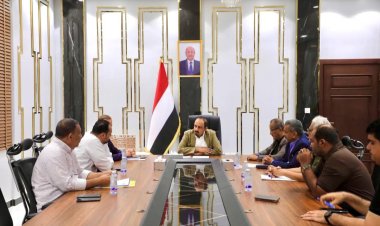 محافظ حضرموت يلتقي ممثل شركة "أورتسلا" لبحث صيانة محطات الكهرباء العاملة بالمازوت