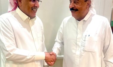 اللواء بن بريك يستقبل رئيس الجمعية الوطنية للمجلس الانتقالي الجنوبي