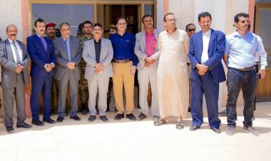 بمشاركة رئيس تنفيذية انتقالي شبوة استئناف رحلات مطار عتق الدولي