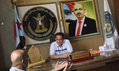 رئيس انتقالي لحج يناقش مع الصعو الجانب البيئي في المحافظة