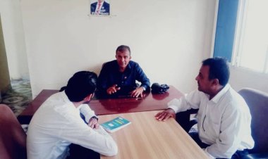 فريق التوجيه والرقابة الرئاسي يطلع على العمل الإداري في تنفيذية انتقالي أبين