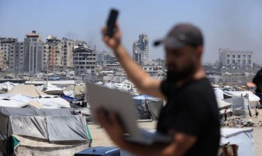 انقطاع خدمات الإنترنت في غزة