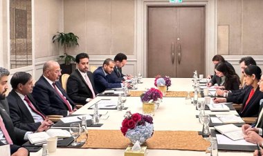 وزير النفط والمعادن يبحث مع وزير النفط والبيئة البحريني أوجه التعاون والشراكة