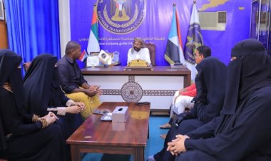 انتقالي وادي وصحراء حضرموت يلتقي اتحاد الملتقيات الشبابية والتطوعية بالقطن