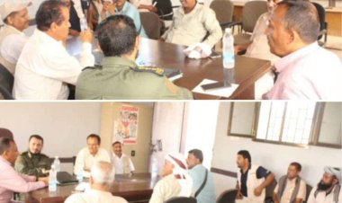 تدشين انتخاب اللجان المجتمعية لبرنامج الغذاء العالمي بمديرية كرش القبيطة