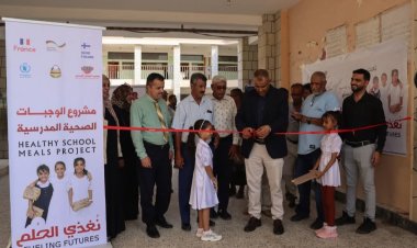جمعية التكافل الإنساني تدشن العام الخامس لمشروع الوجبات الصحية المدرسية في عدن