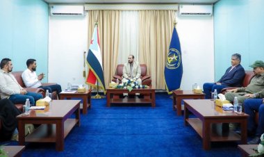 رئيس تنفيذية انتقالي شبوة يلتقي بالهيئة التنفيذية لمديرية الطلح