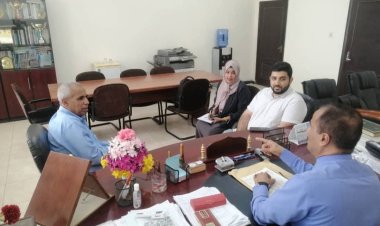 وفد من منظمة الفاو يزور كلية التربية – جامعة عدن