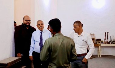 فريق التوجيه والرقابة الرئاسي يزور المدرسة الوسطى بغيل باوزير