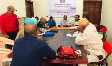 تنفيذية انتقالي الشعيب تناقش تقارير الأداء التنظيمي للأقسام