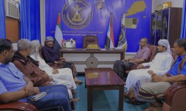 رئيس انتقالي شبام يحضر لقاء الناطق الرسمي للمجلس الانتقالي بالهيئة التنفيذية المساعدة بحضرموت