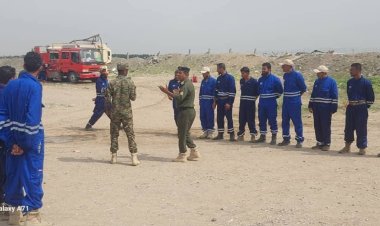 تخرج دفعة جديدة في مجال مكافحة الحرائق والكوارث في العاصمة عدن.