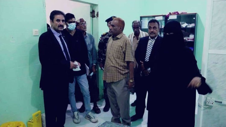 فريق التوجيه والرقابة الرئاسي يتفقد مستشفى زنجبار ومركز معالجة الإسهالات بالمستشفى