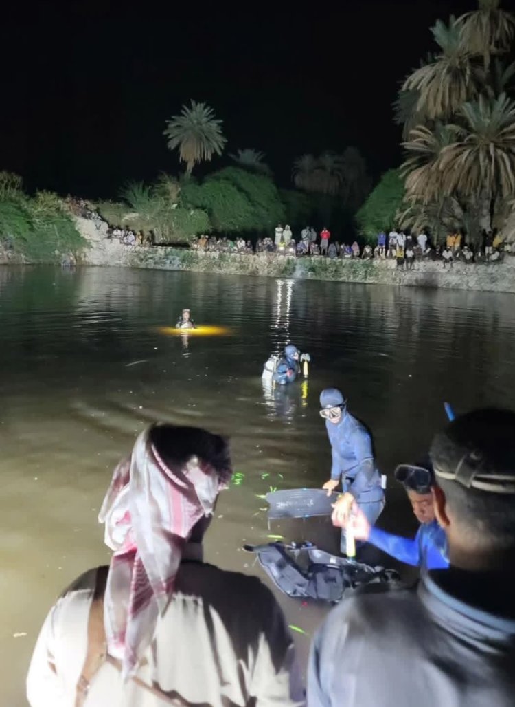 خفر السواحل بحضرموت يباشر عملية إنقاذ عاجلة في تريم عقب حادثة غرق مأساوية راح ضحيتها شابان