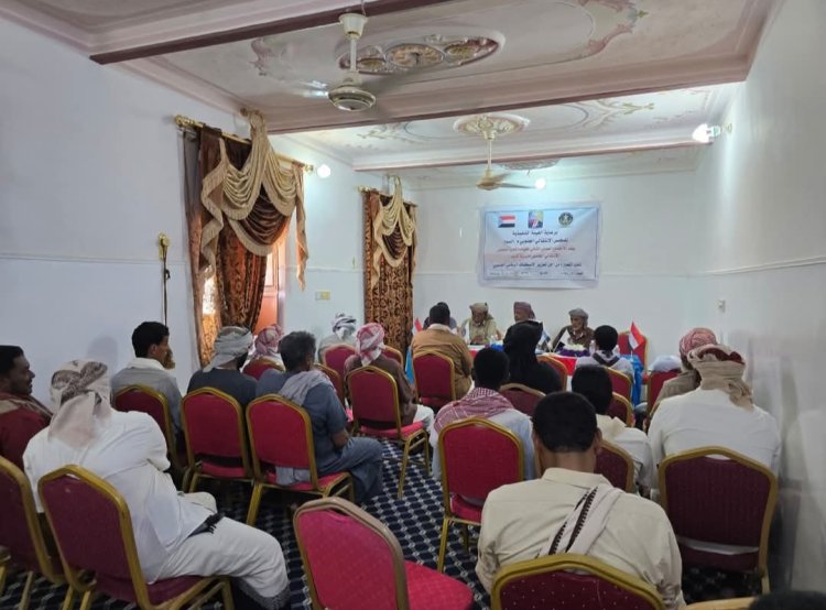 القيادة المحلية لانتقالي السوم تعقد اجتماعها الموسع للفصل الثاني من العام الجاري