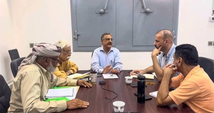 بتوجيه من الوزير السقطري.. وكيل وزارة الزراعة والأسماك يناقش مع البرنامج الإنمائي تدخلاته للحد من أضرار السيول على عدن ولحج