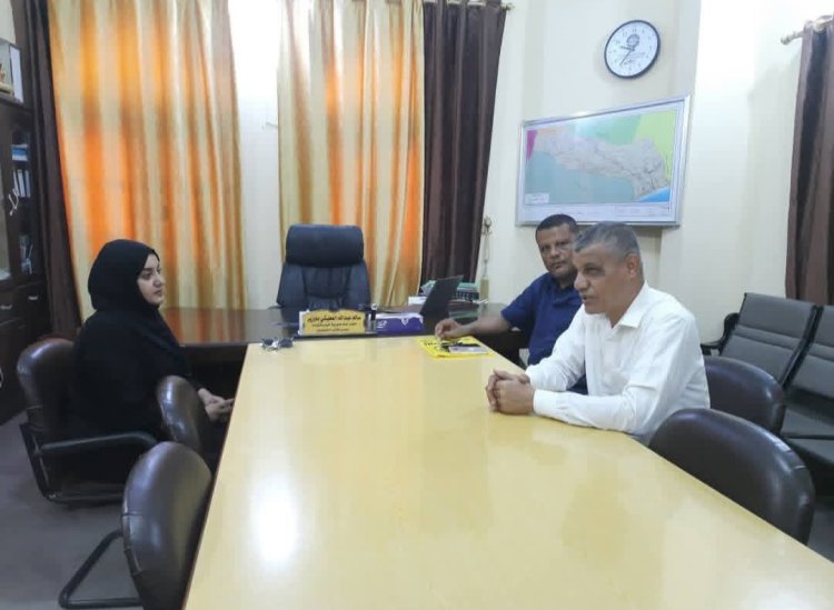 مدير عام غيل باوزير يستقبل مدير عام مكتب الثقافة بساحل حضرموت