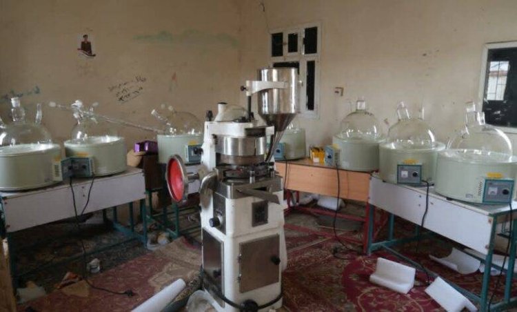 شرطة شحن تحبط محاولة إنشاء مصنع لإنتاج المخدرات الصناعية بمحافظة المهرة